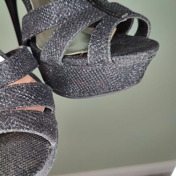 Qupid Sparkle Stiletto Heels  - Picture 13 of 13